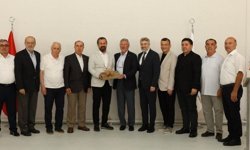 Özbekistan Başkonsolosu Abdunazarov KOVİAD'ta