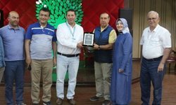 Taşkent’te son akşam.. Plaket / Hediye töreni..