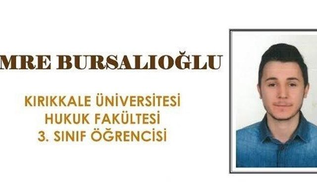 Gençlerle Başbaşa Programında Dördüncü Konuşmacı; Emre Bursalıoğlu