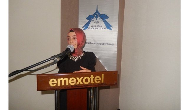 Gençlerle Başbaşa Programında ilk konuşmacı; Ebru Sevim oldu