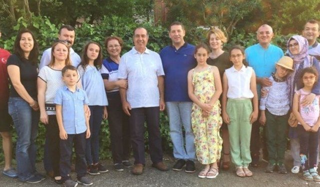 Alaattin Büyükkaya’ya Bayram ve Babalar Günü ziyareti..