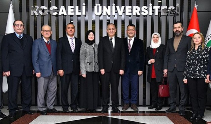 Akça Koca Platformu, Rektör Prof. Dr. Cantürk’ü ziyaret etti